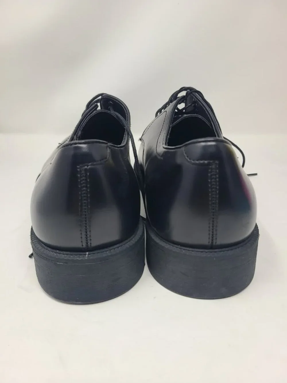 Zara black leather